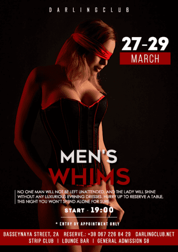 Party «Men's Whims»